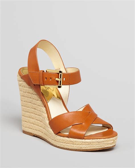 michael kors espadrille slides